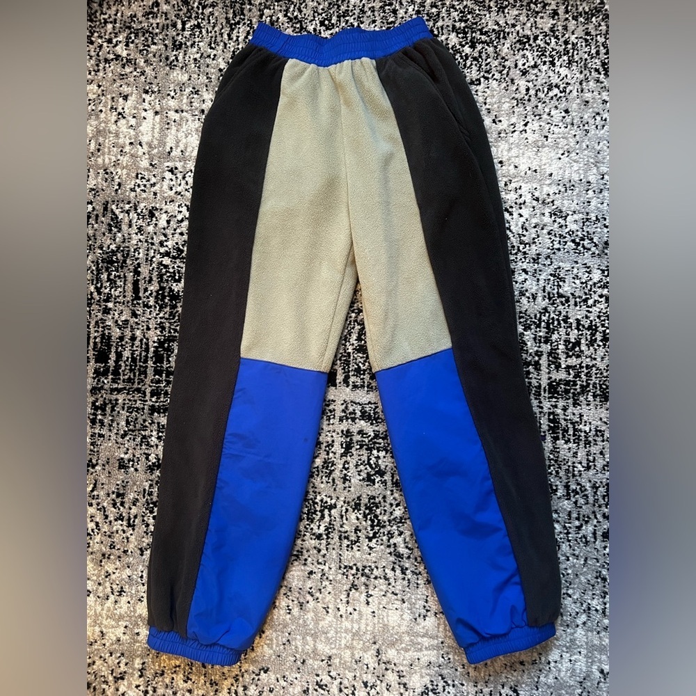 Zara Kids Black and Blue Joggers vintage - Picture 2 of 4